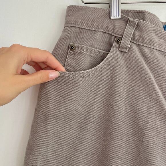 Liz Claiborne – Vintage Gray High Rise Tapered Leg Mom Jeans - Picture 7 of 8